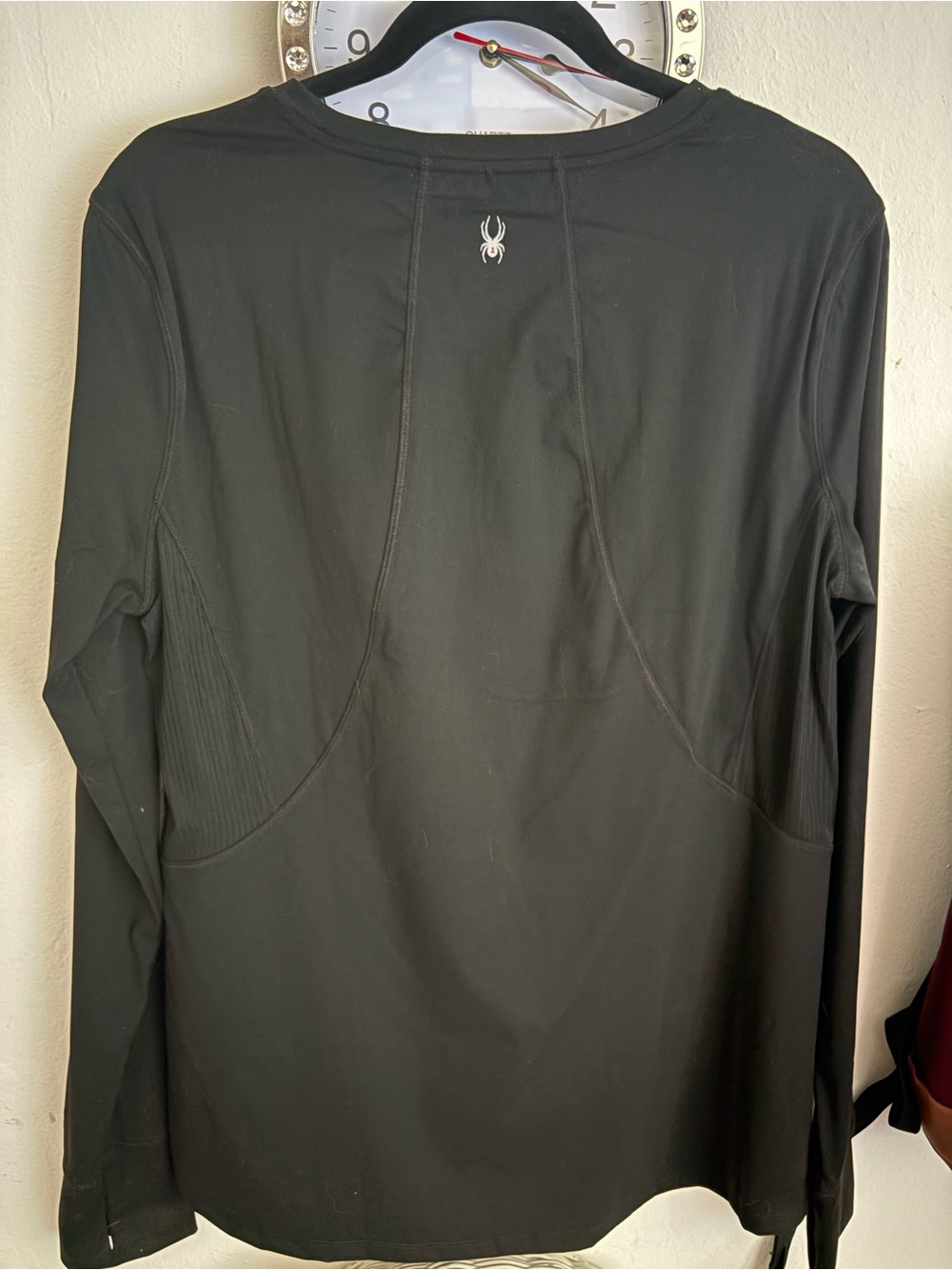 Spyder Women Black Long-Sleeve Active Tee - Picture 4 of 4